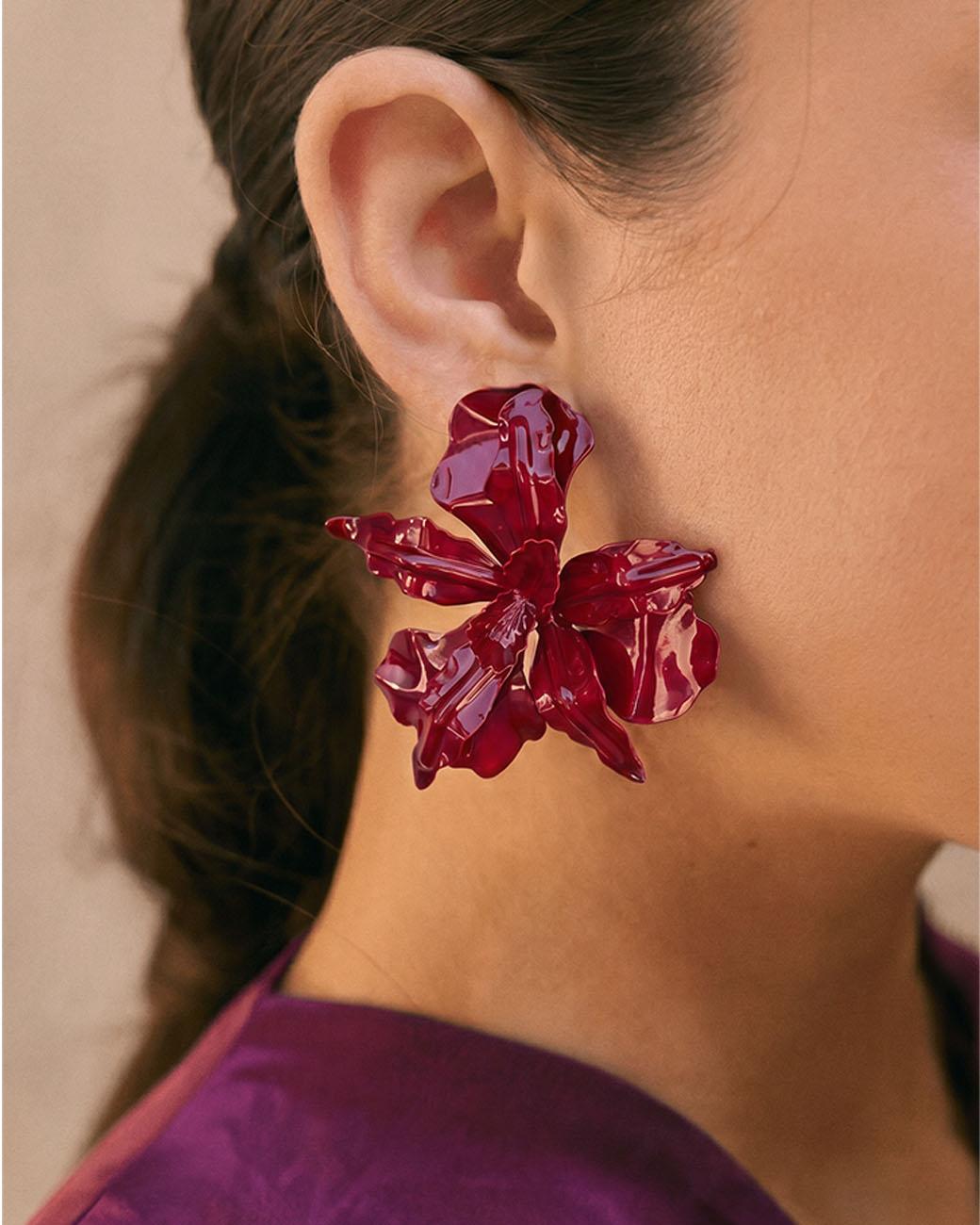 Brincos Flor Belinda
