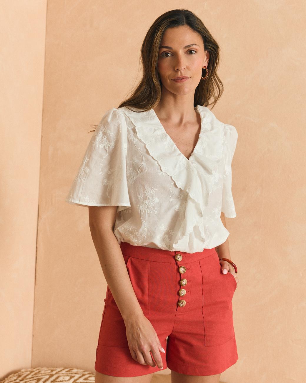 Blusa com Folho Pati