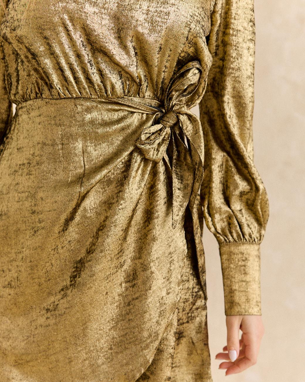 Vestido Dourado Melisa