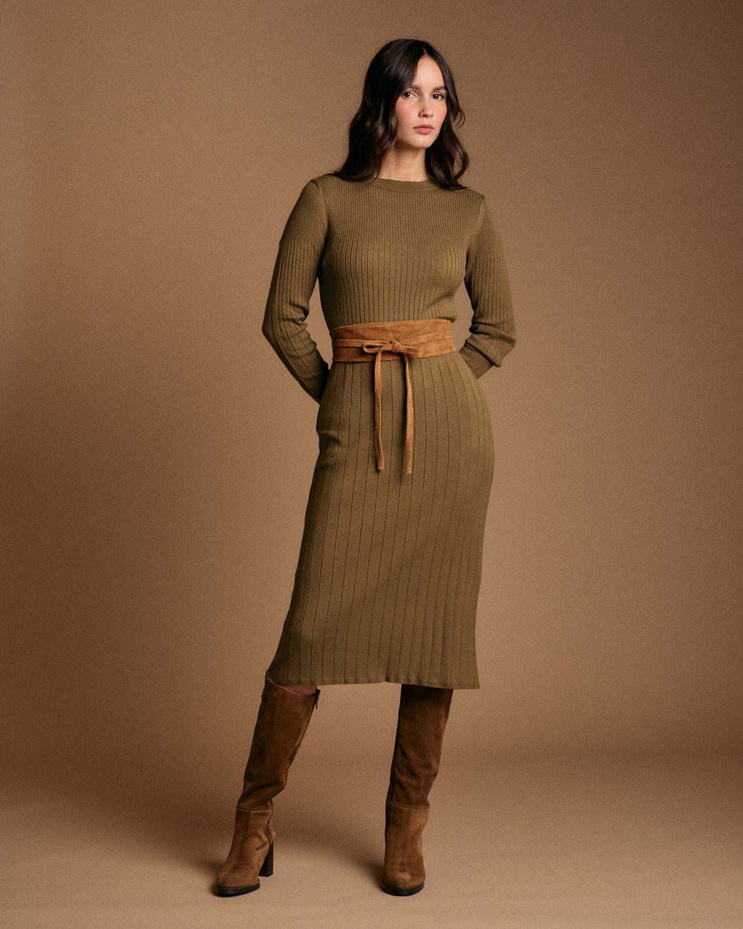 Vestido de Malha Lesina