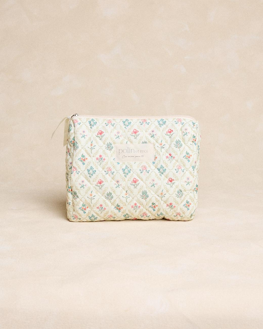 Necessaire Médio Flores Lumira