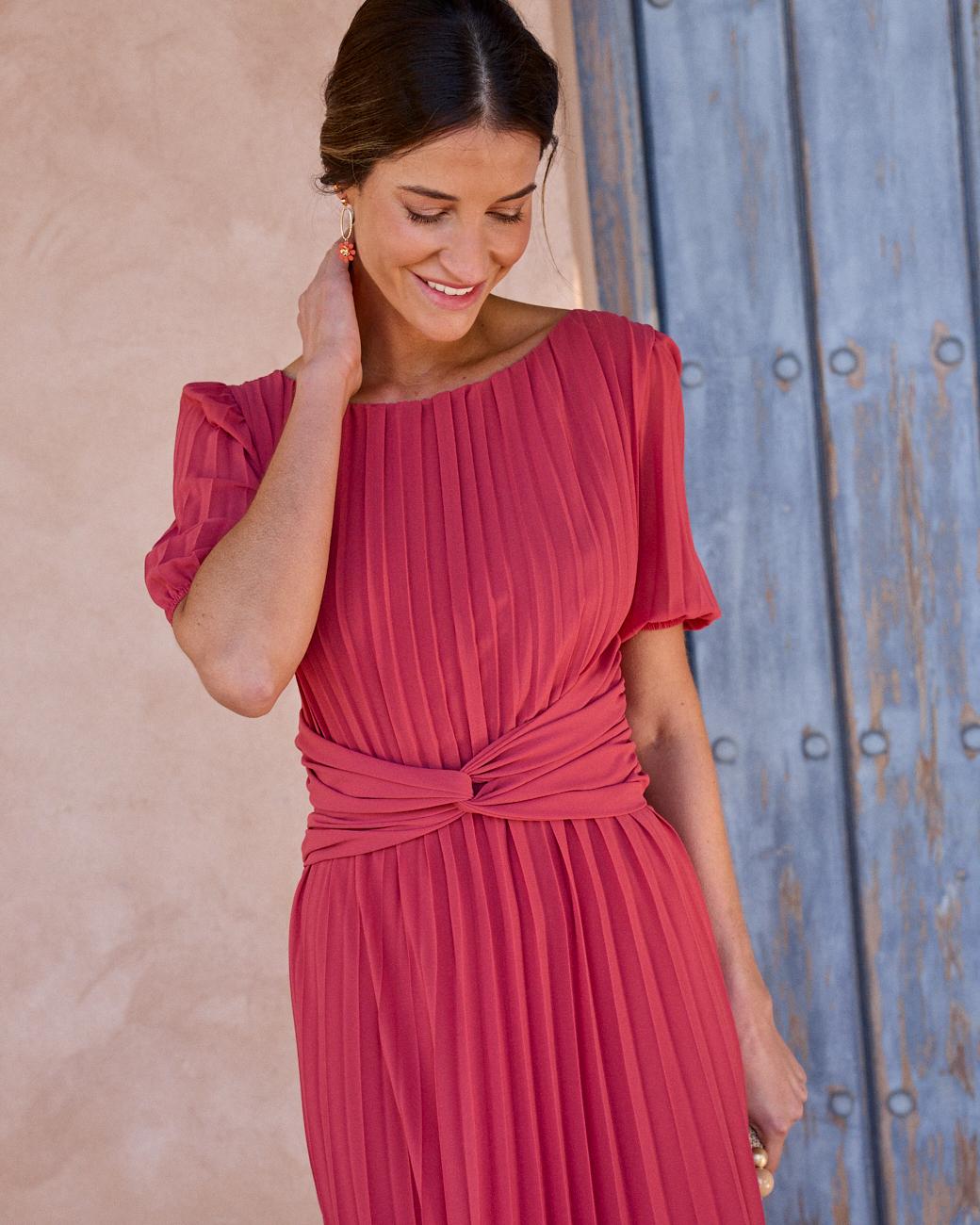 Vestido Plissado Candela