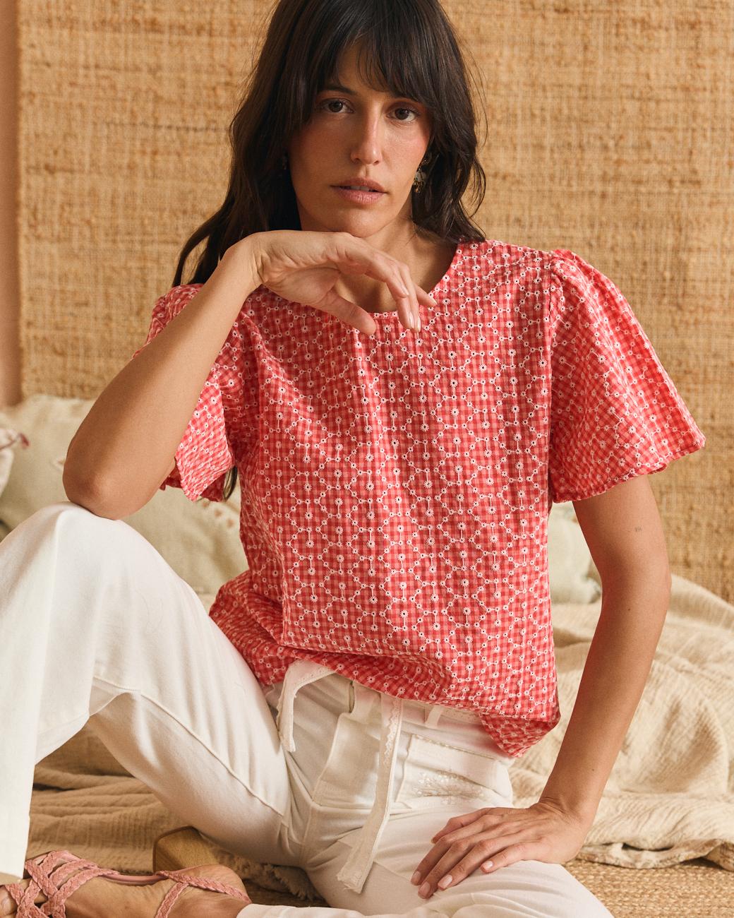 Blusa com mangas Paula