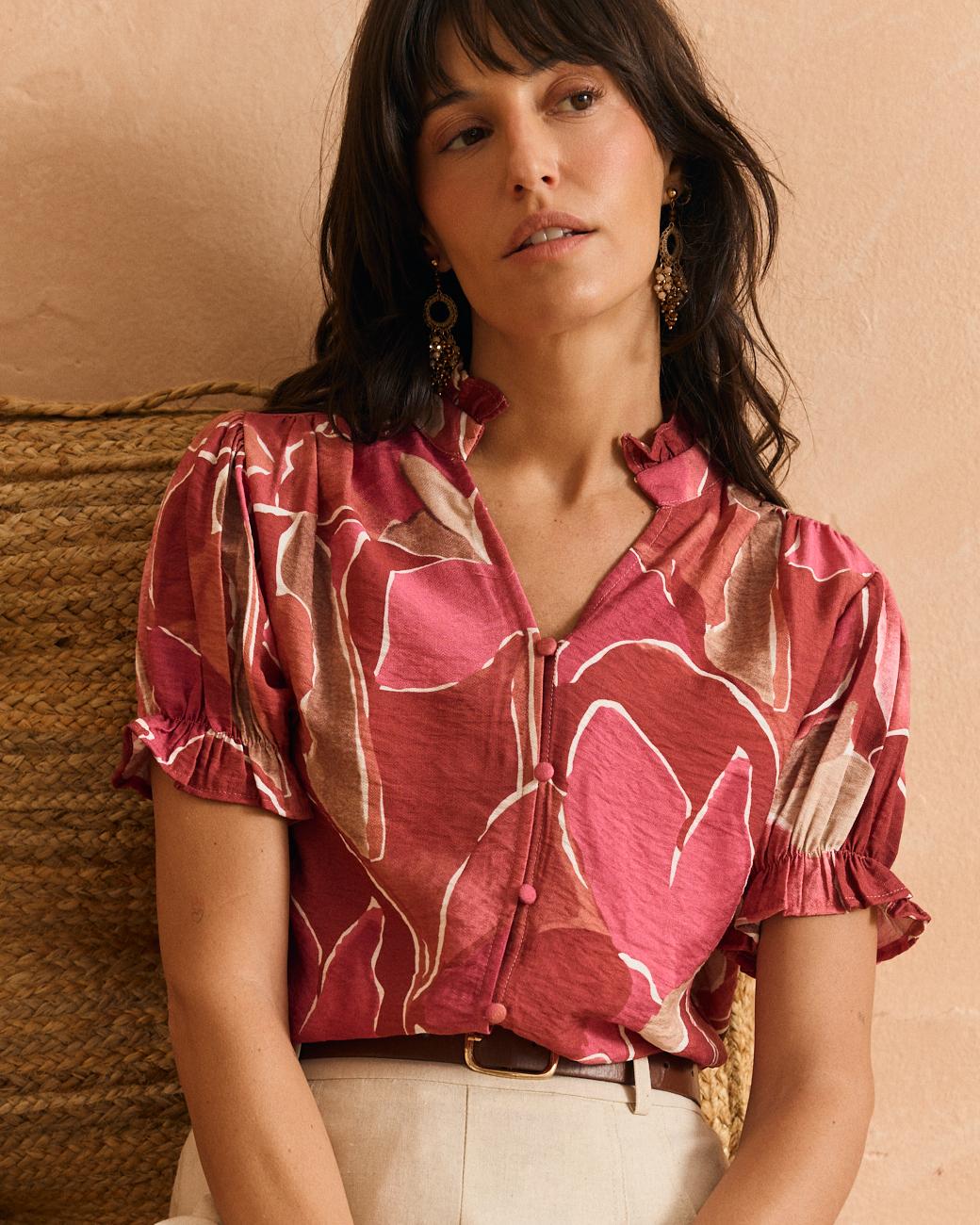 Blusa com Botões Casilda