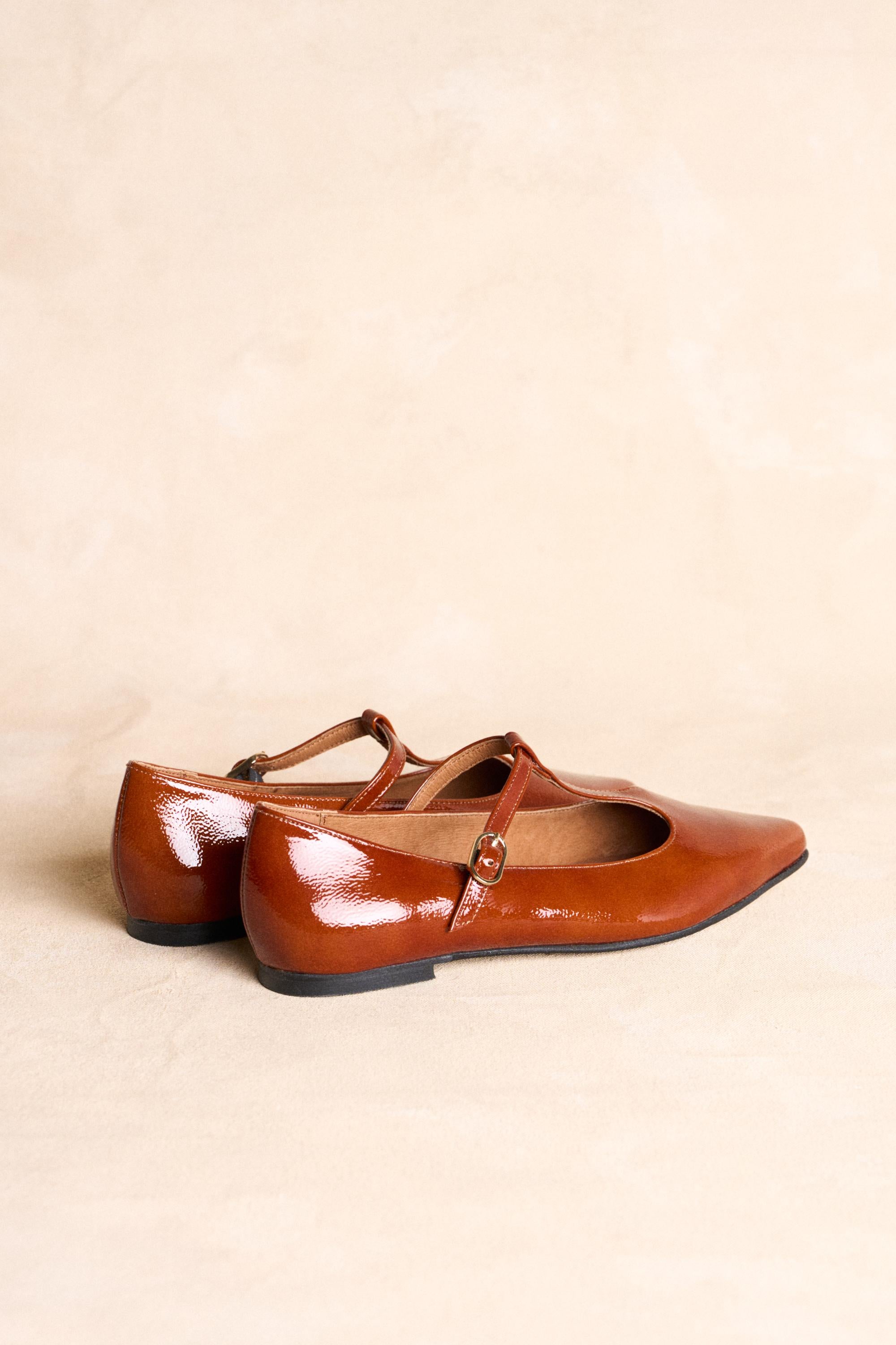 Sapato de couro Raquel