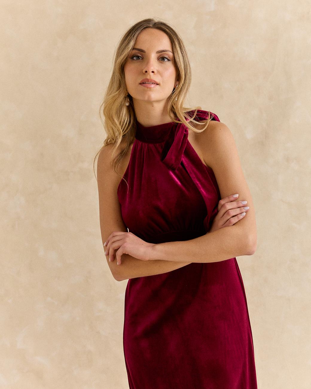 Vestido de Veludo Iria