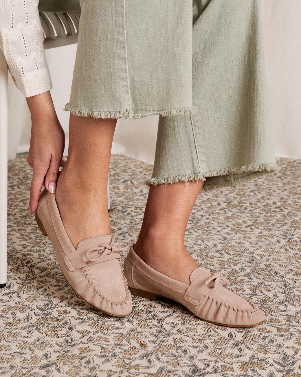 Mocassim Bege Bruna