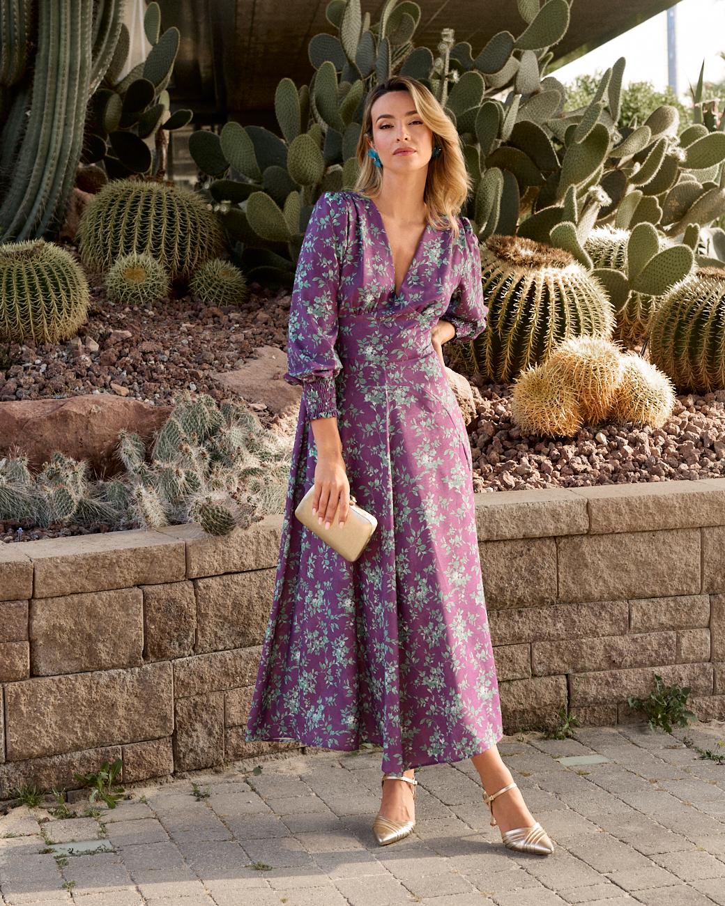 Vestido com Flores Noemí