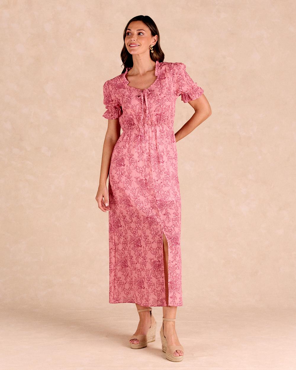 Vestido Longo Laço Carolina
