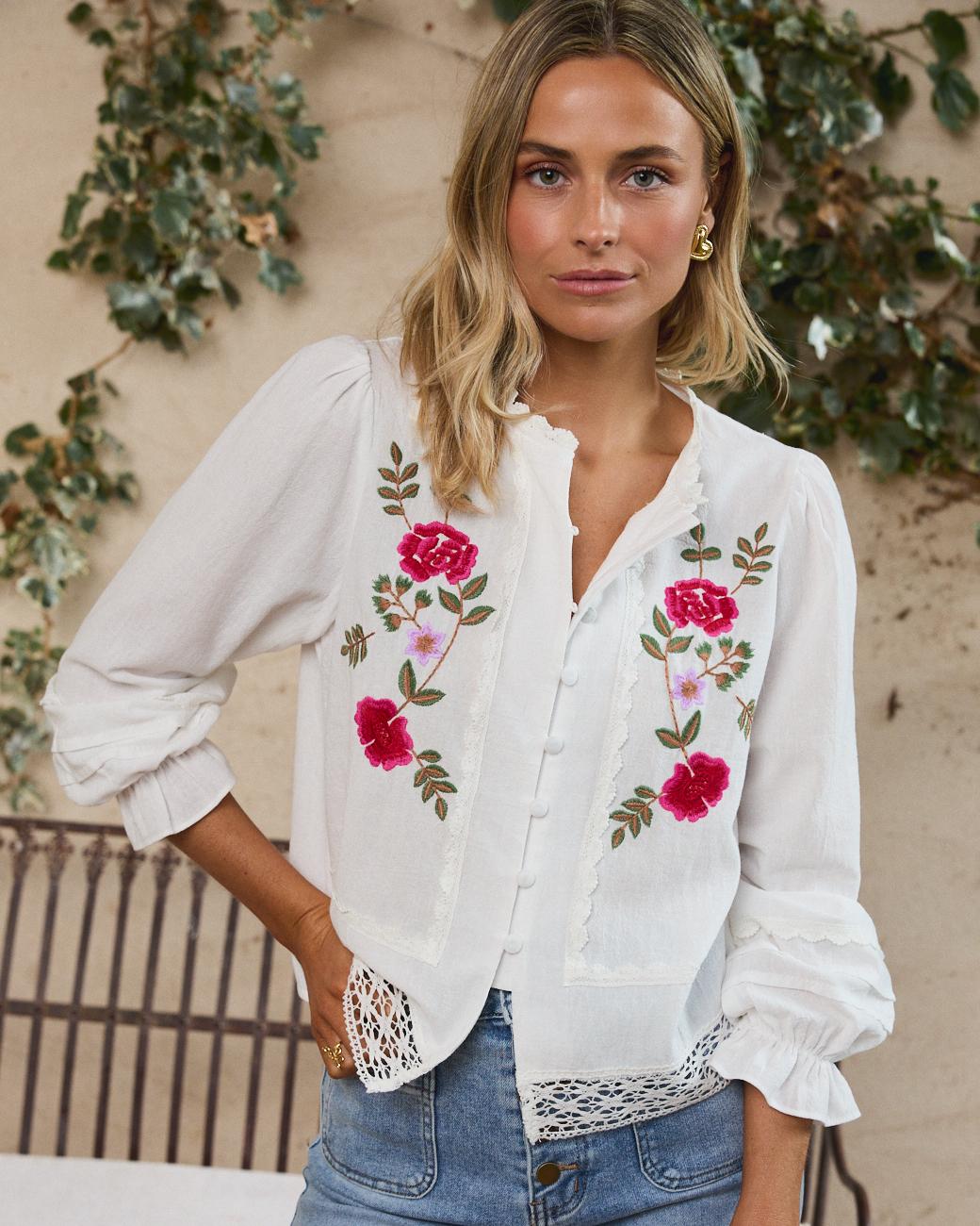 Blusa com Renda Miriam
