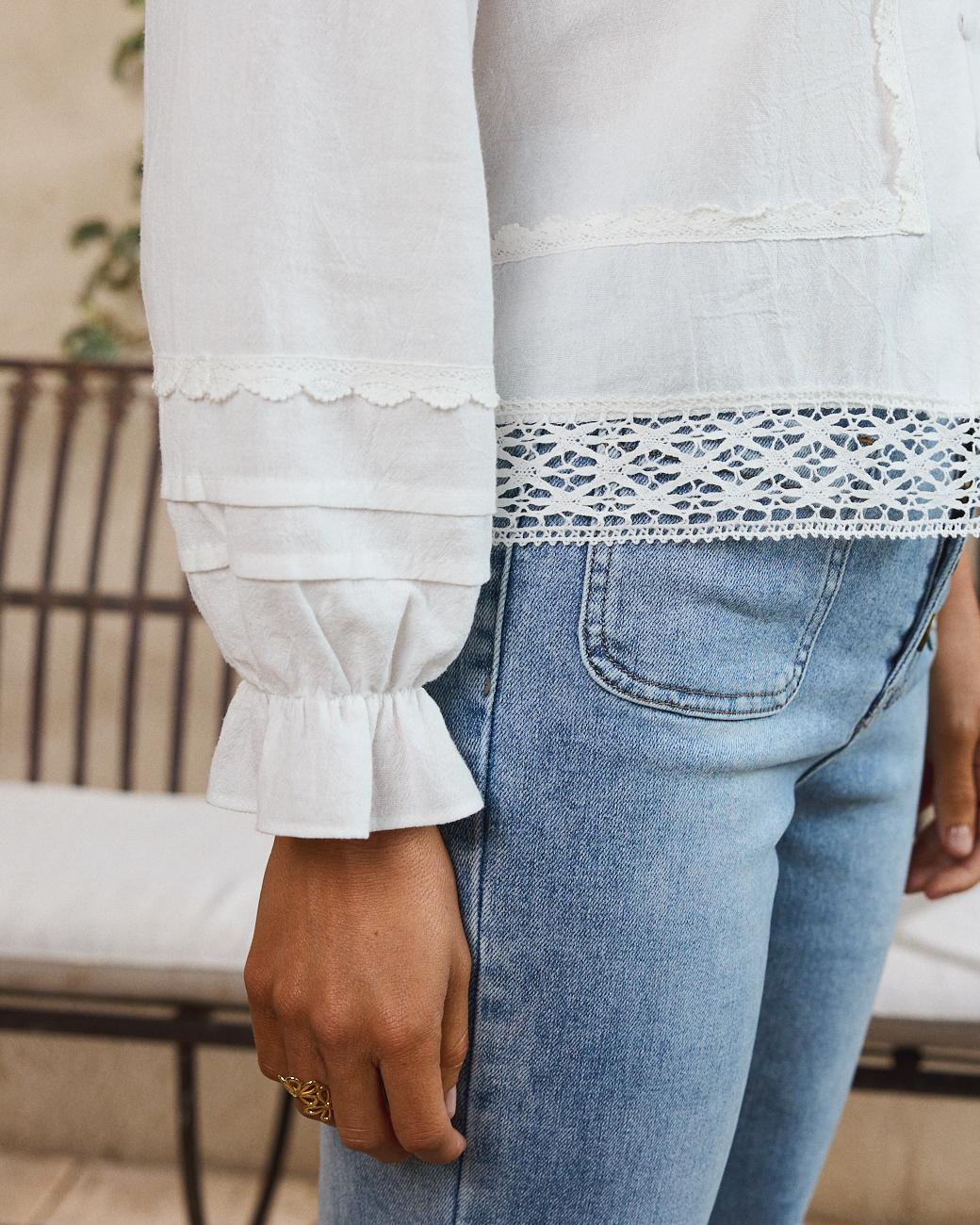 Blusa com Renda Miriam