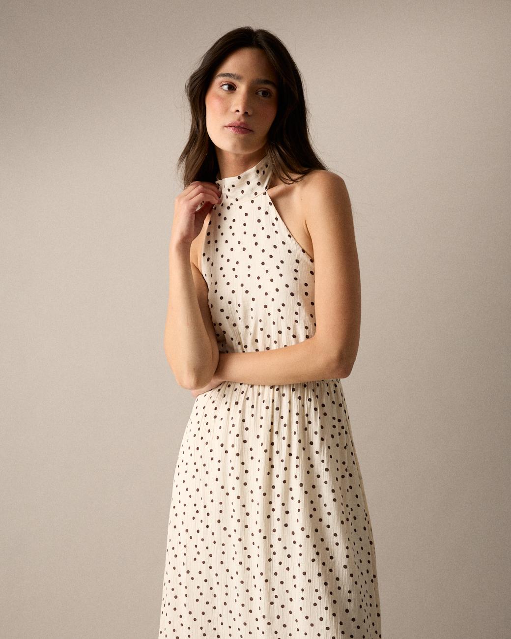 Vestido de Bolinhas Luz