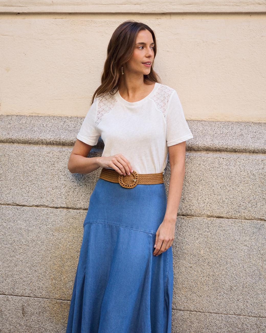 T-shirt Renda Xana