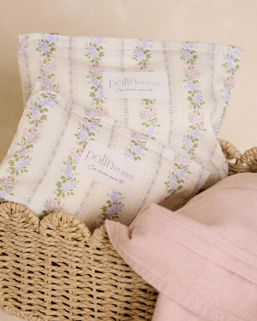 Necessaire Pequeno Flores Selenia