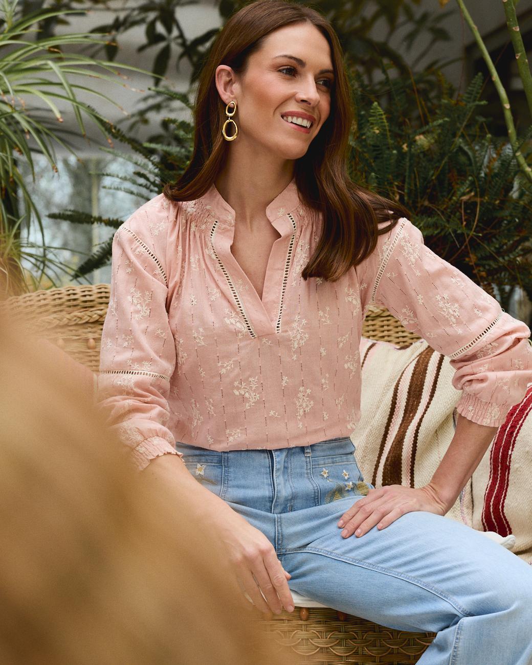 Camisa Bordada Leandra