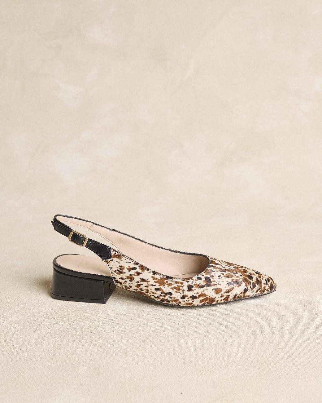 Sapatos Destalonados Animal Fidelia