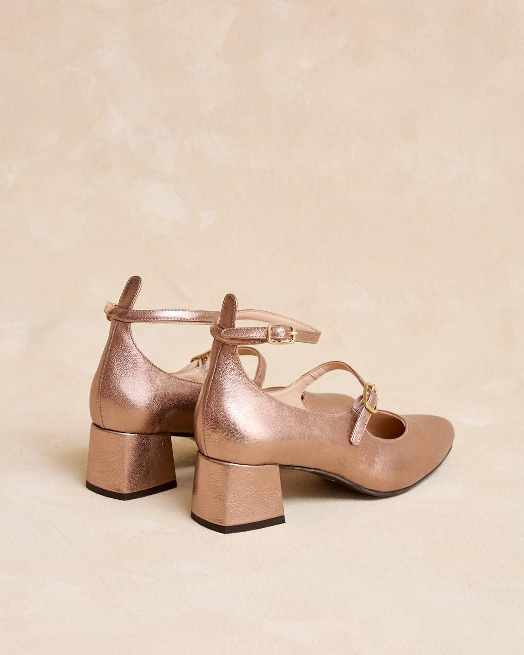 Sapato Mary Jane Doble Corvina