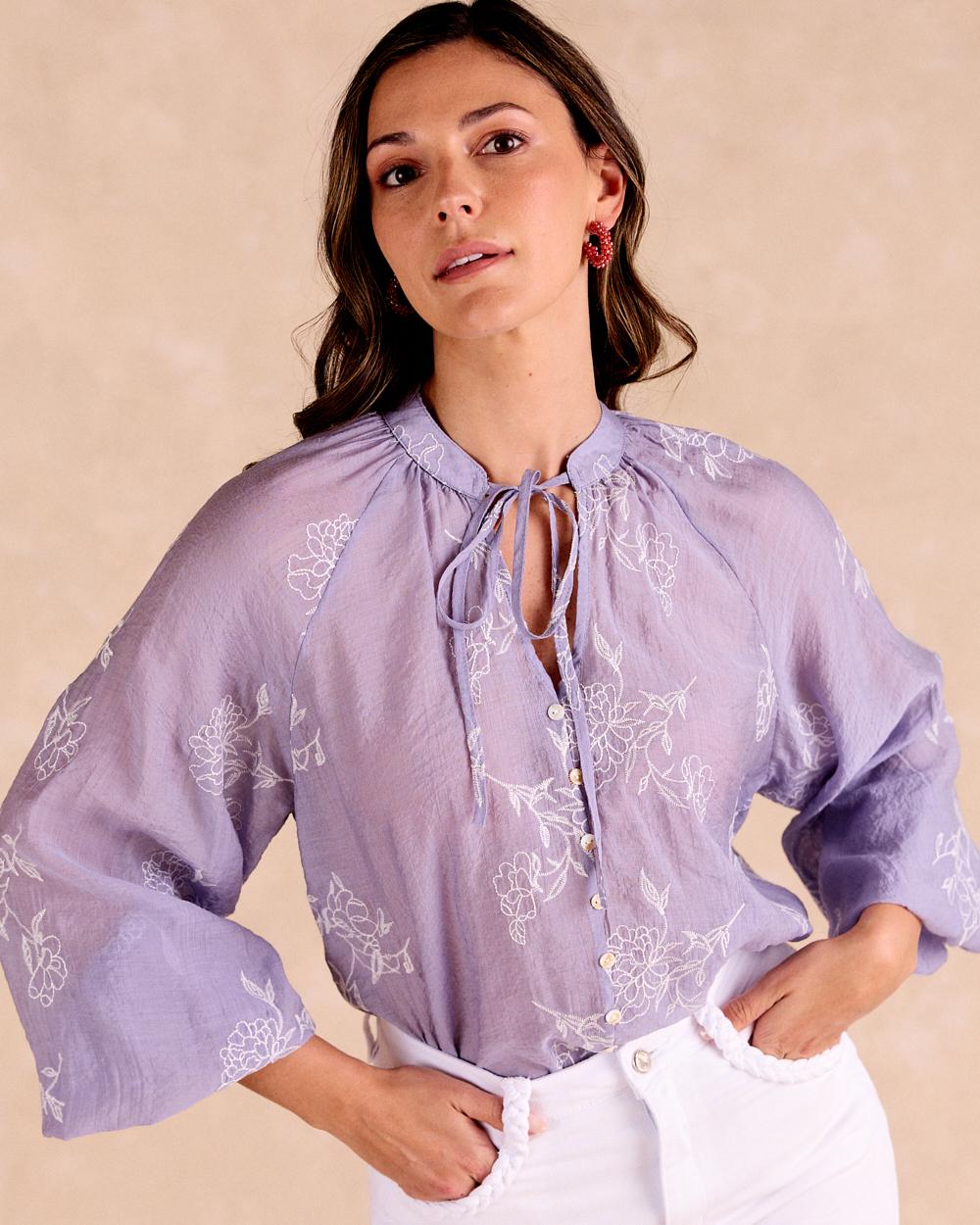 Blusa Bordada Diane