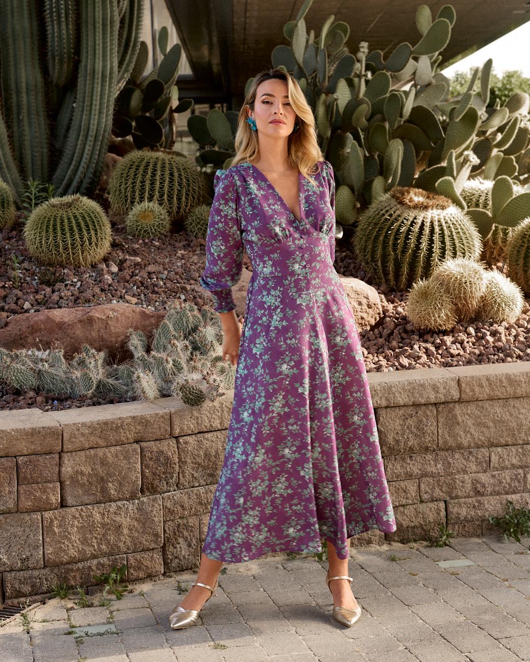 Vestido com Flores Noemí