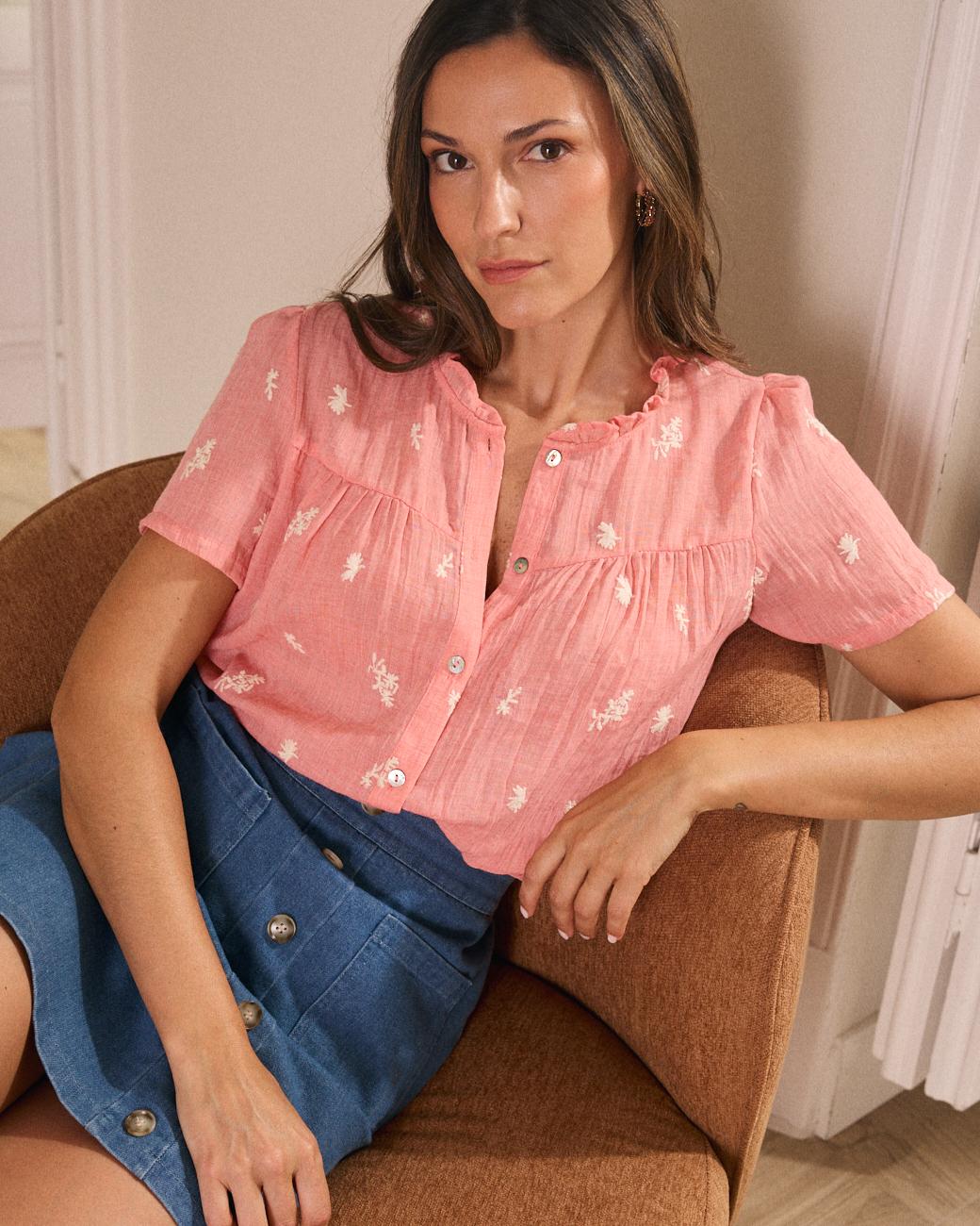 Camisa Bordada Liara