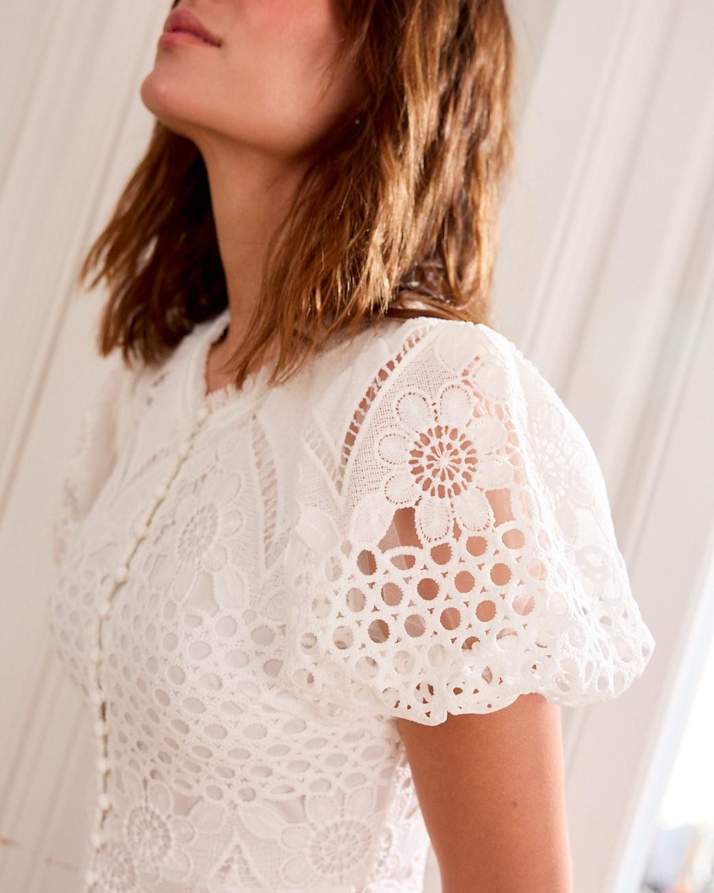 Vestido de Renda Leia