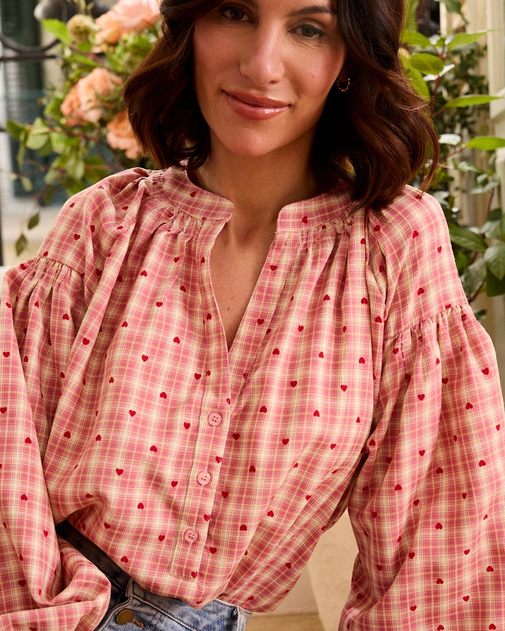 Blusa com Corações Pilu