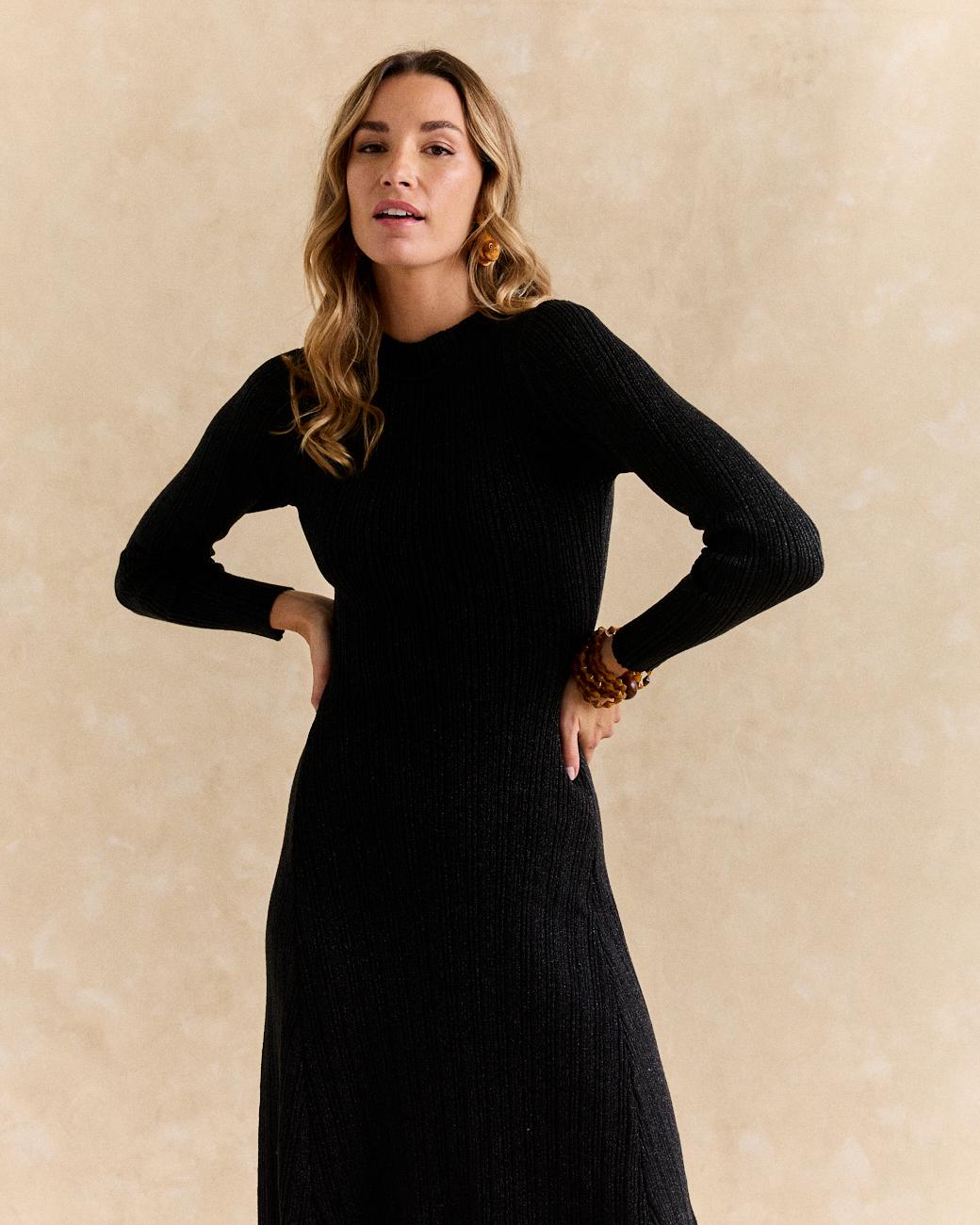 Vestido Malha Porina
