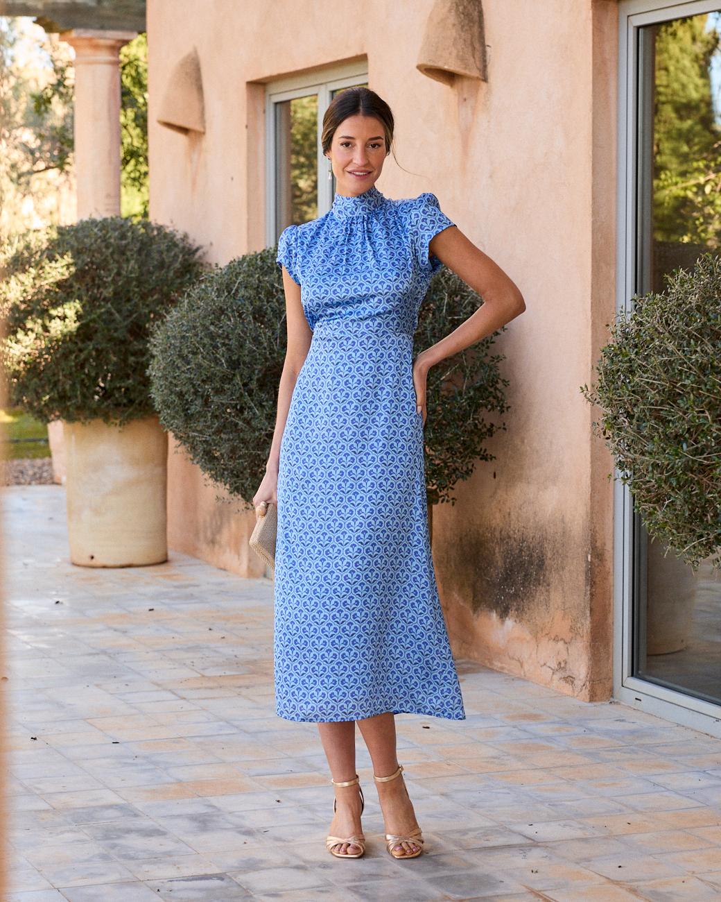 Vestido com Gola Paola
