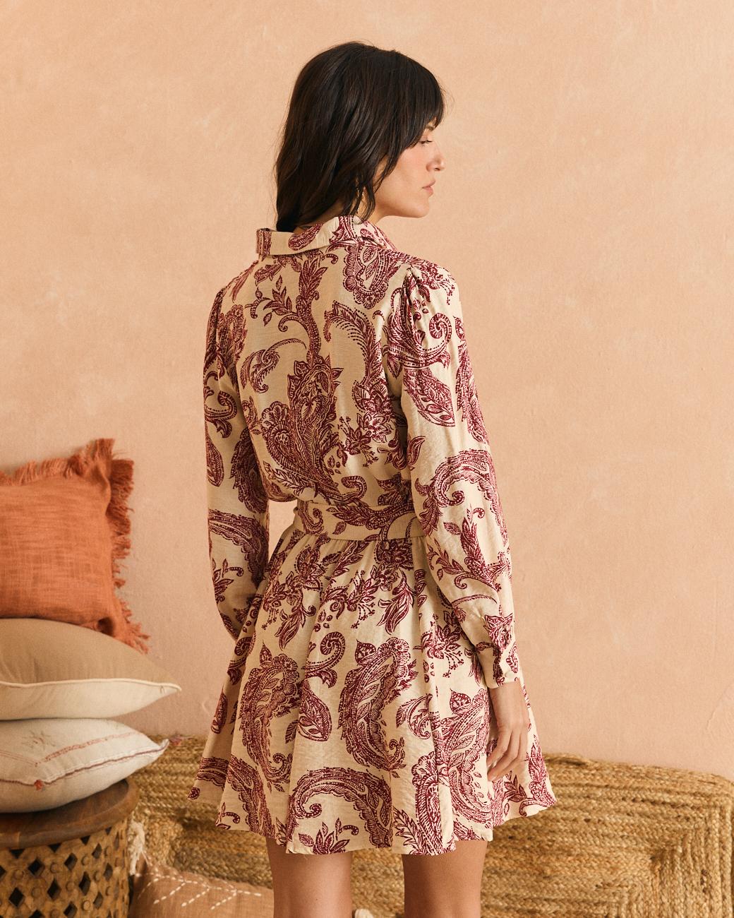 Vestido Curto Cerise