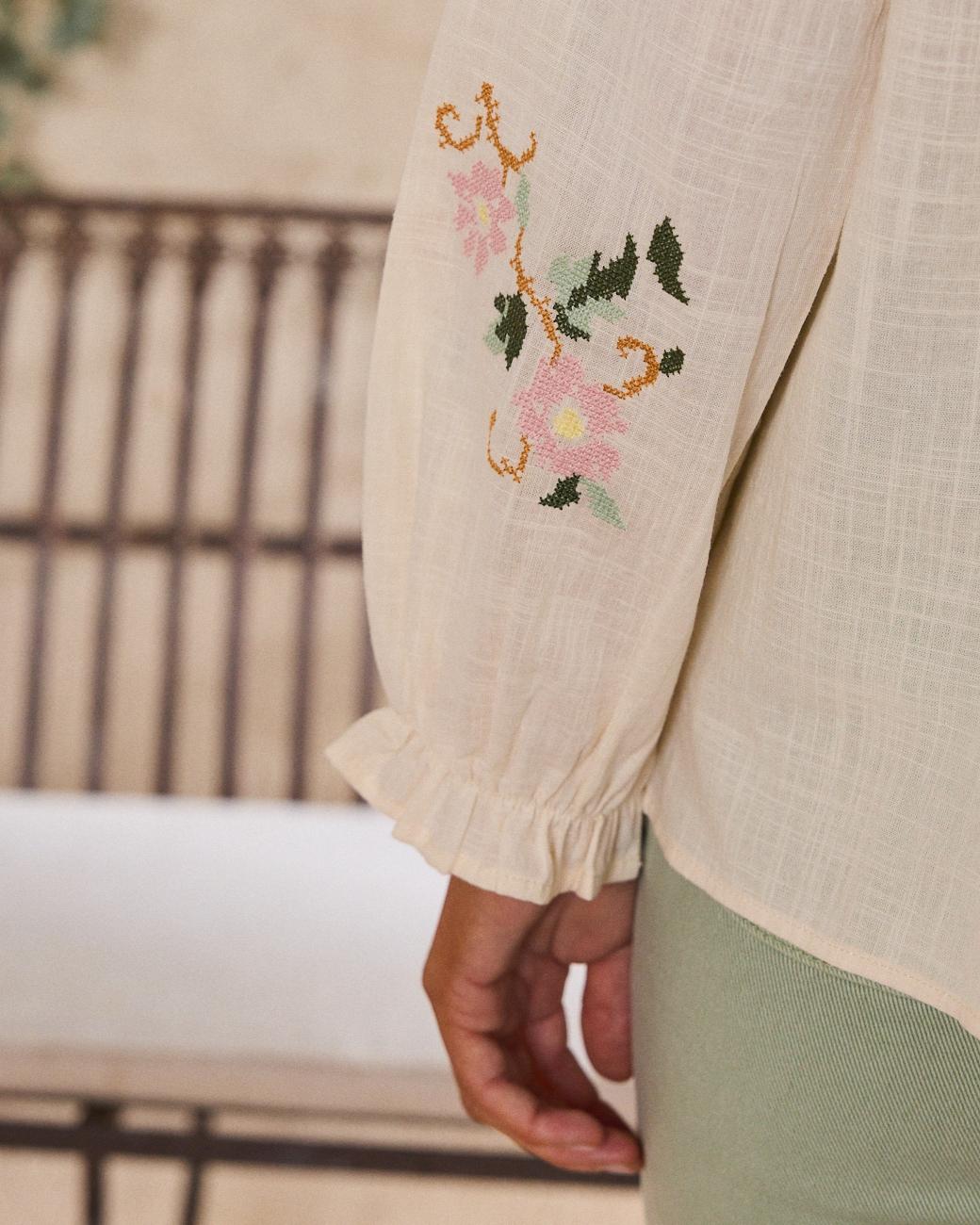 Camisa Bordada Julieta