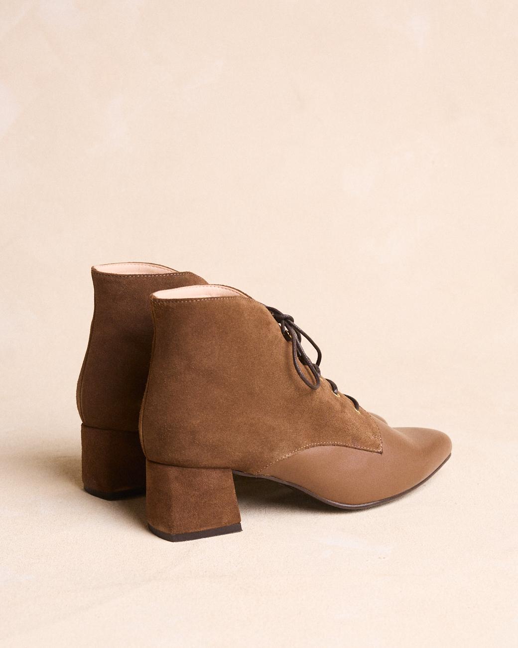 Botins de Salto com Atacadores Camila