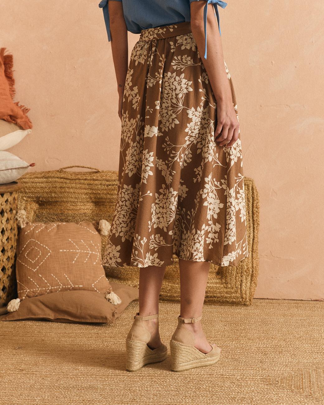 Saia Estampada Saray