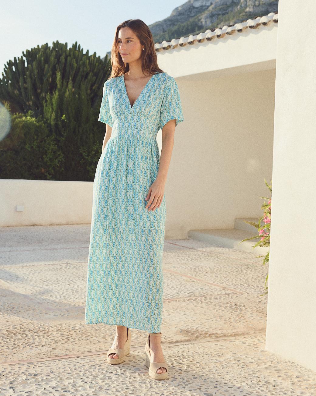 Vestido longo Shafir