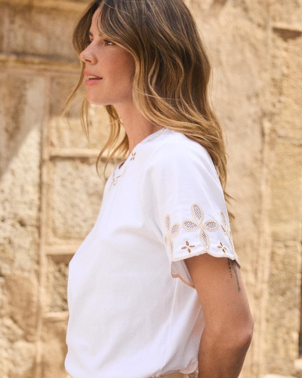 T-shirt Bordada Violette