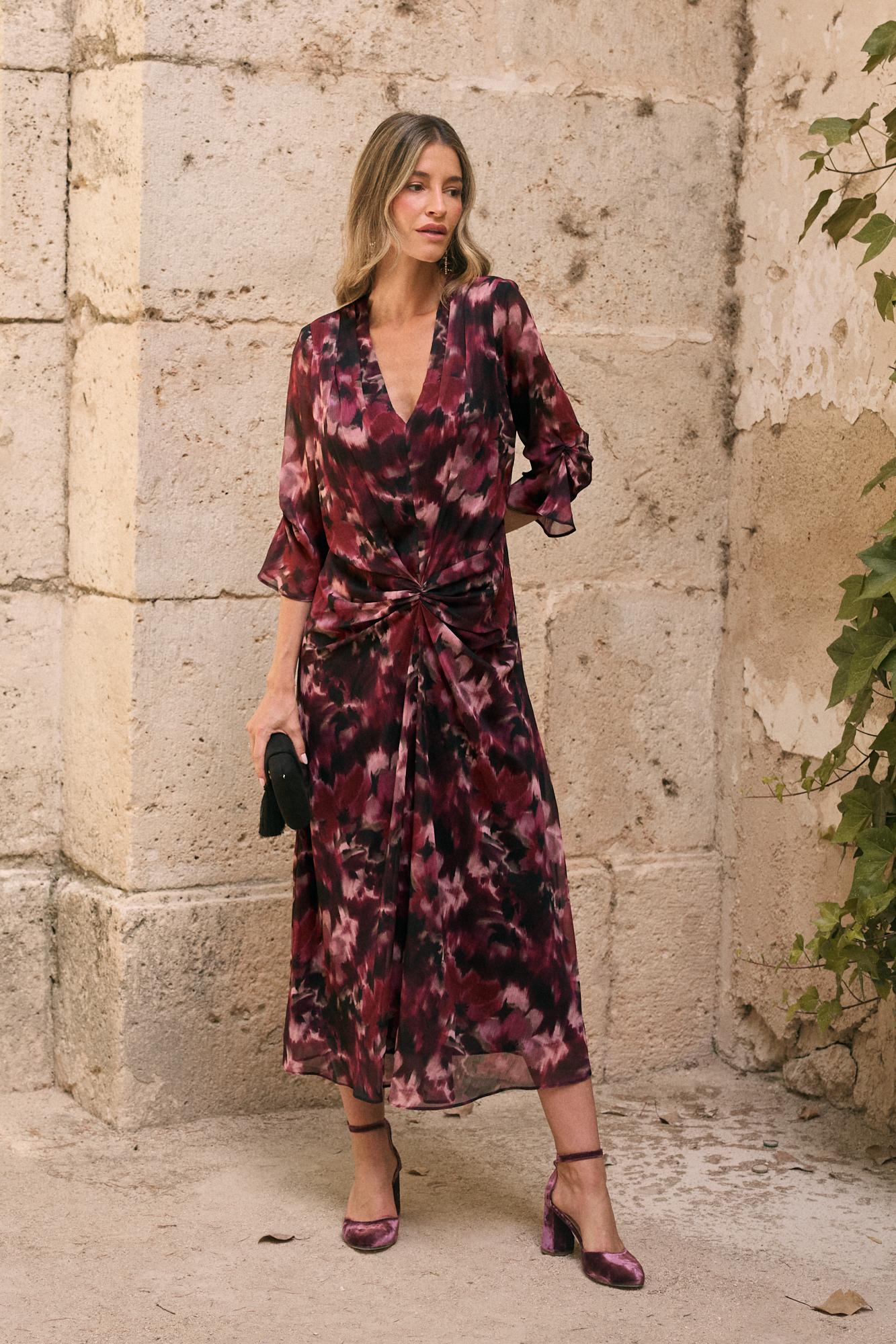 Vestido Convidada Corinto