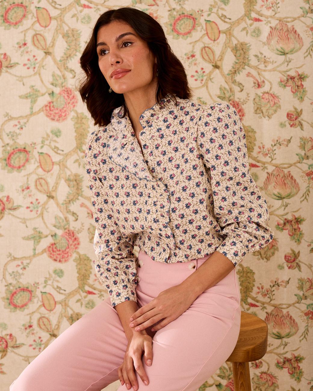 Camisa com Folho Greta
