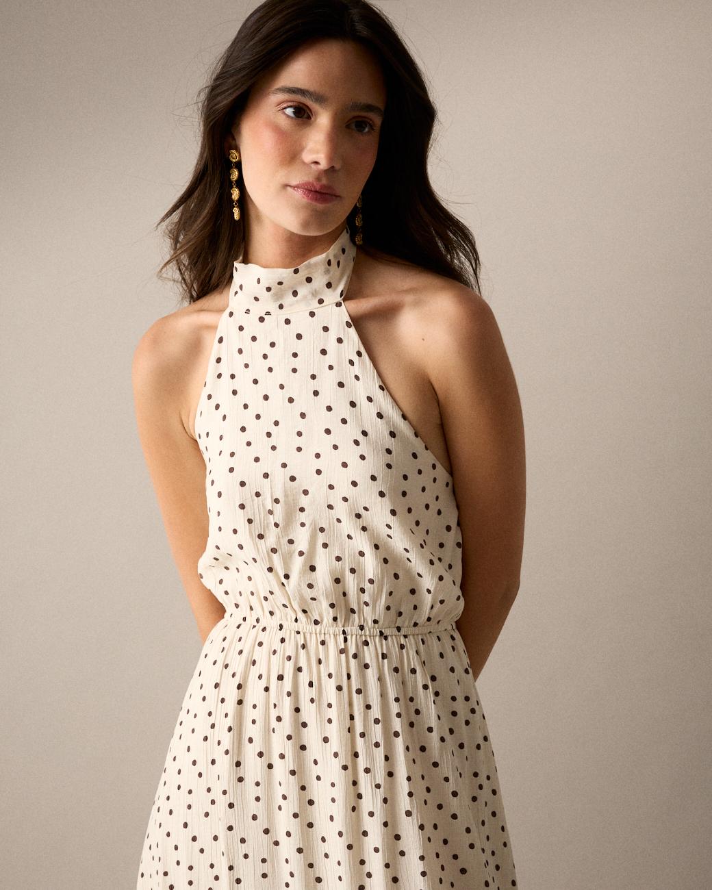 Vestido de Bolinhas Luz