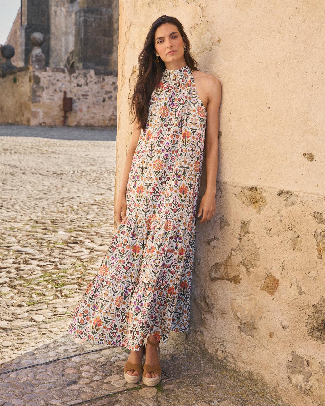 Vestido Halter Àgnes