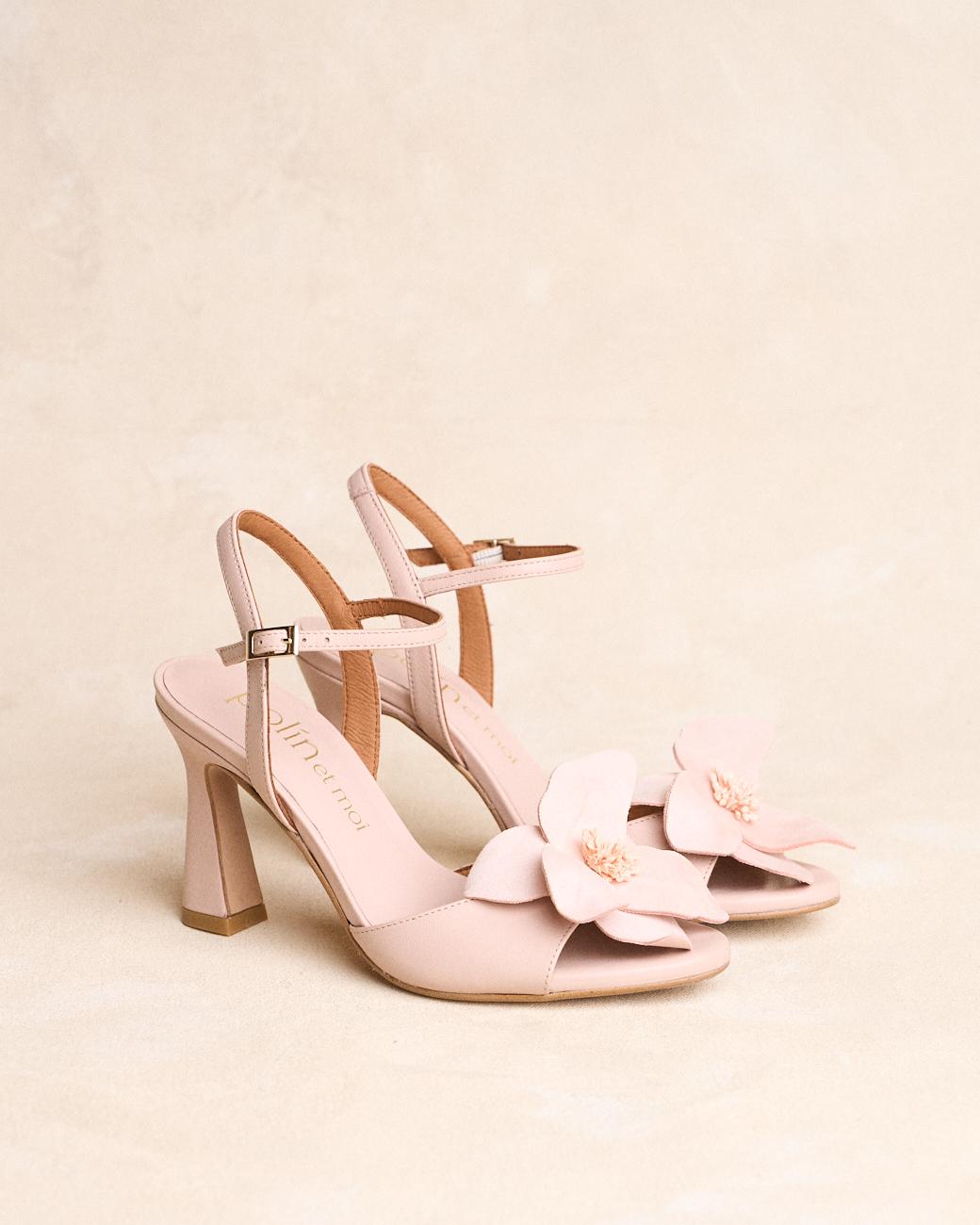Sandália para Convidada Rosa
