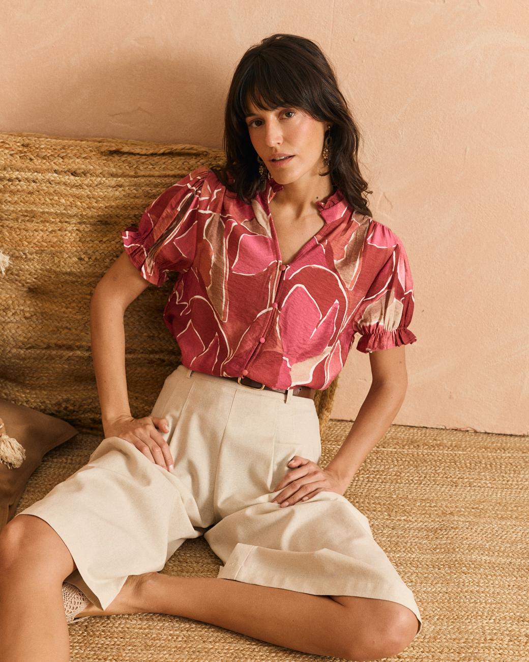 Blusa com Botões Casilda