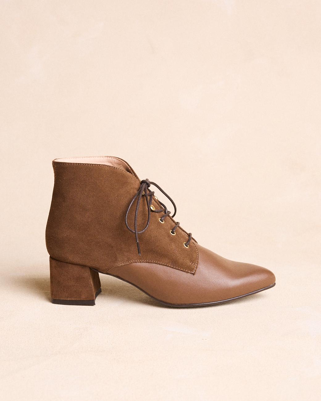 Botins de Salto com Atacadores Camila