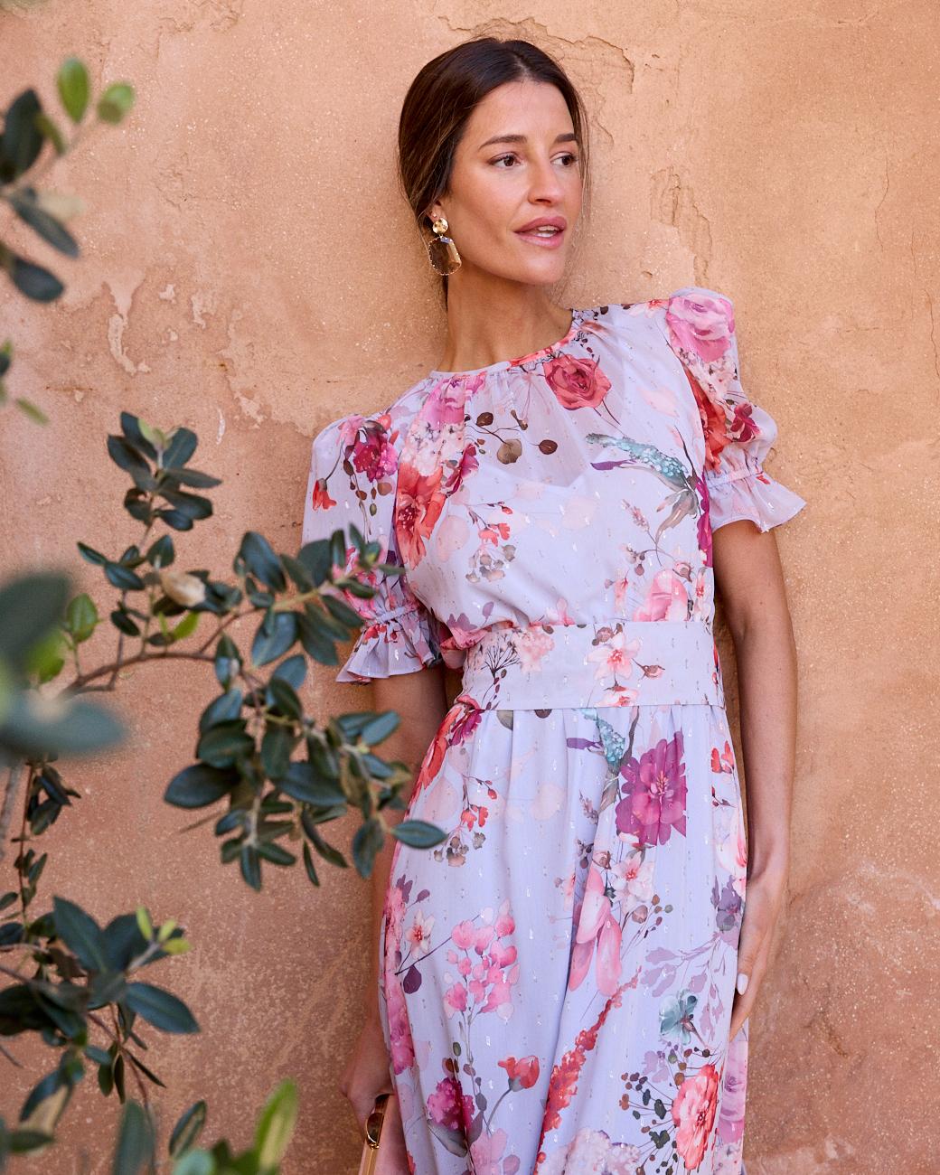 Vestido de Flores Capuccine
