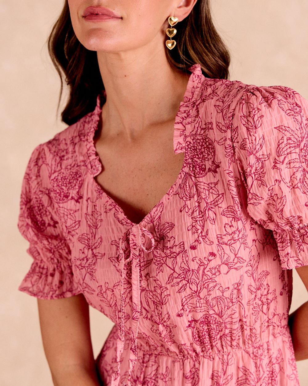 Vestido Longo Laço Carolina