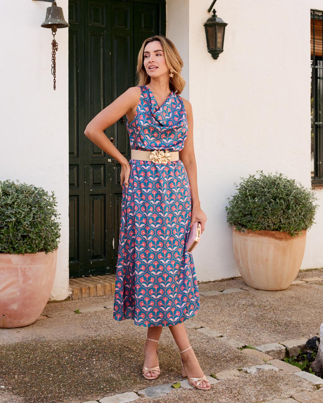 Vestido Estampado Arianna