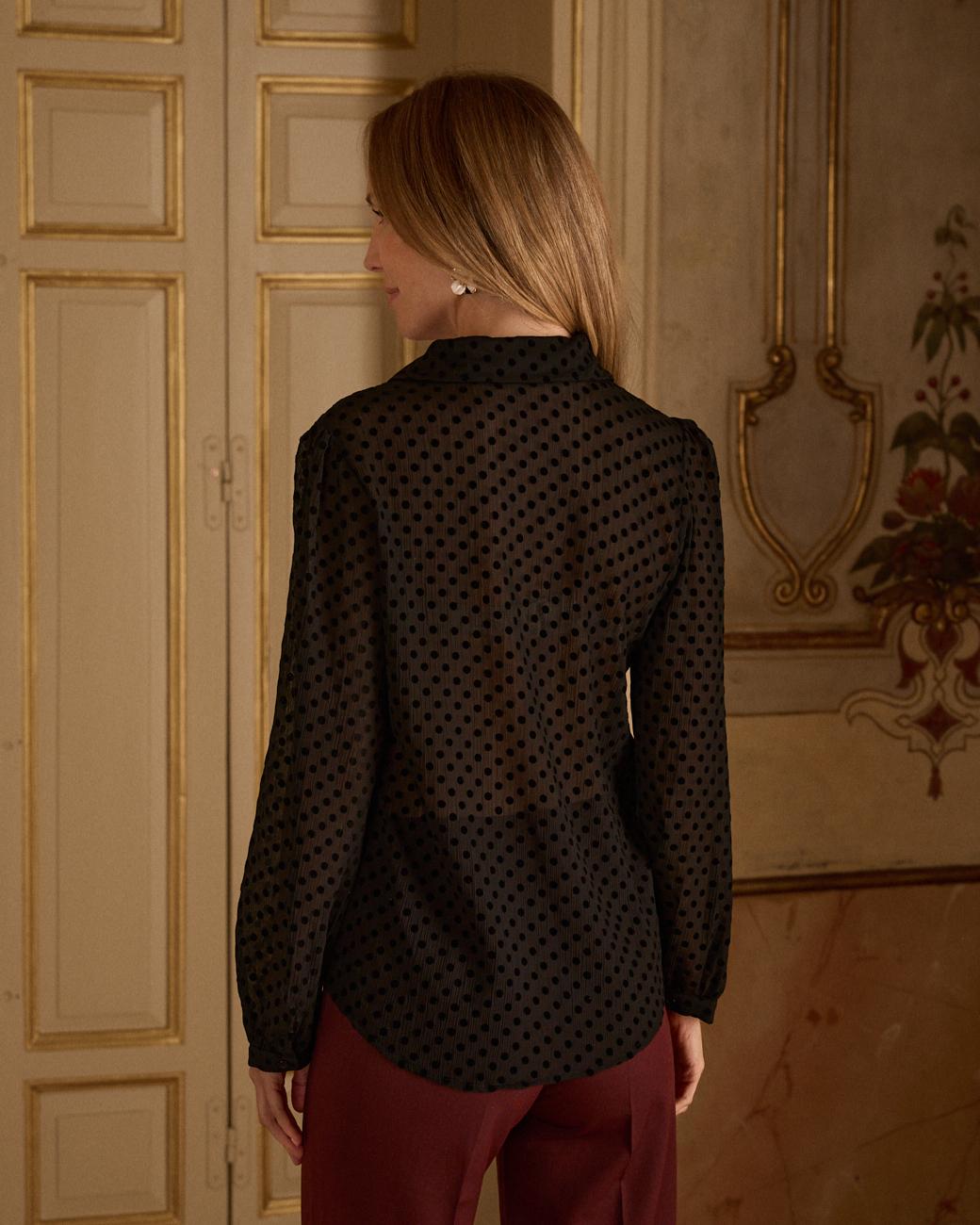 Camisa às Bolinhas Meli