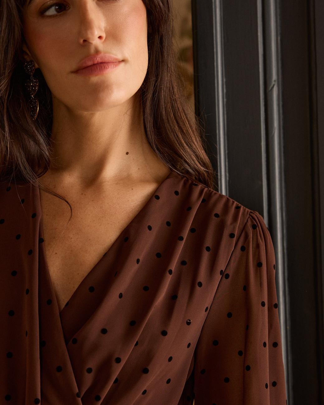 Vestido às Bolinhas Ceci