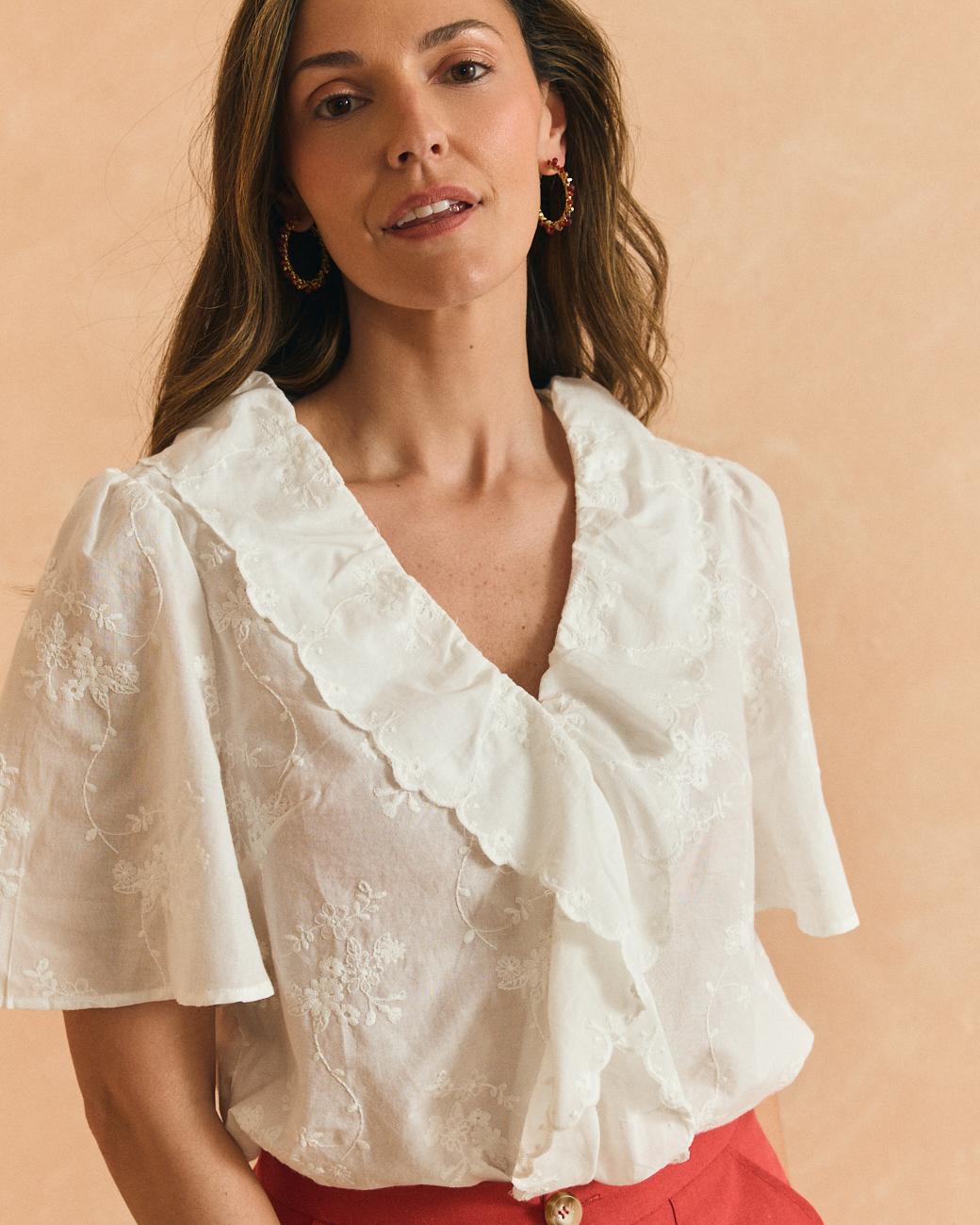 Blusa com Folho Pati