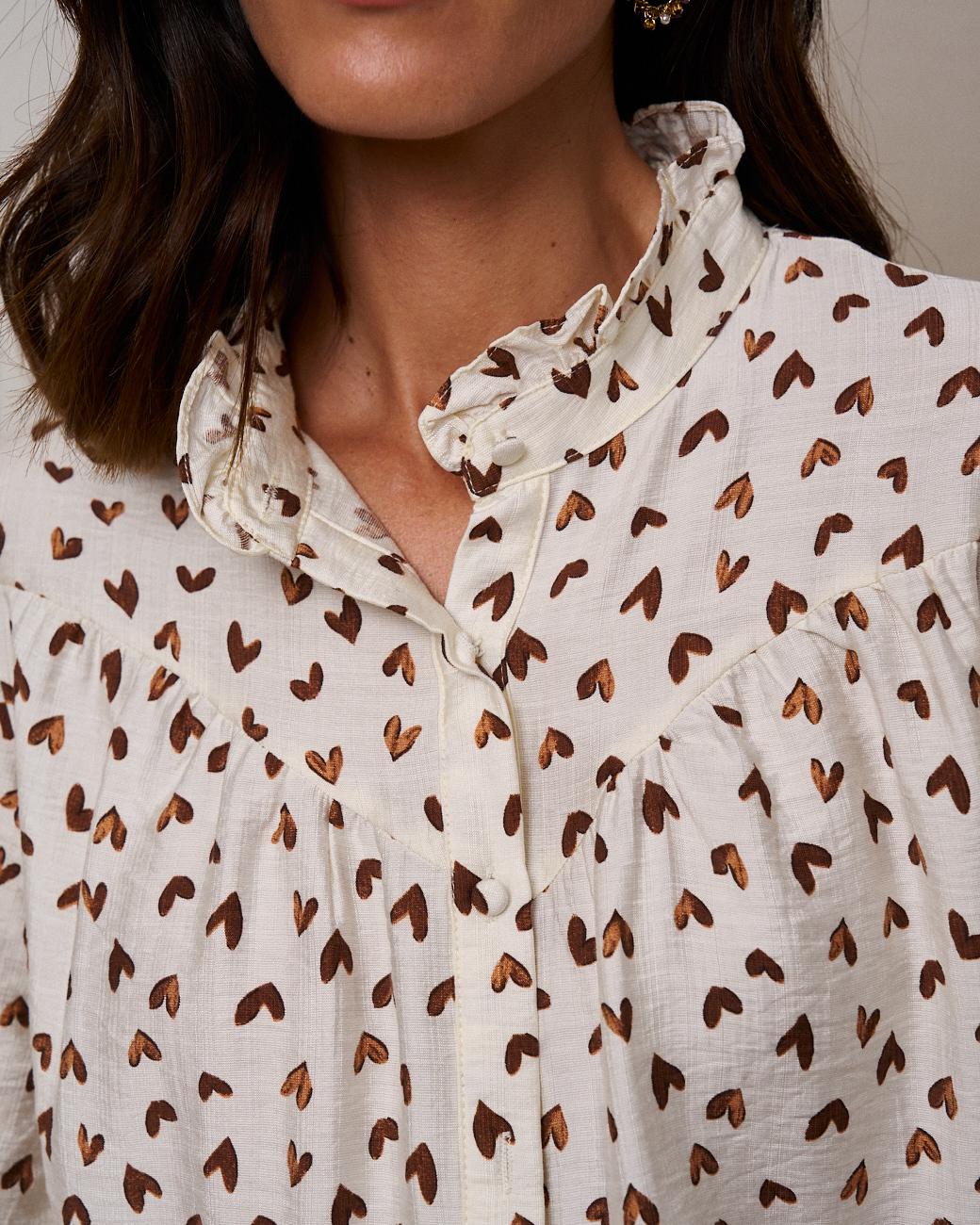 Blusa Corações Kati