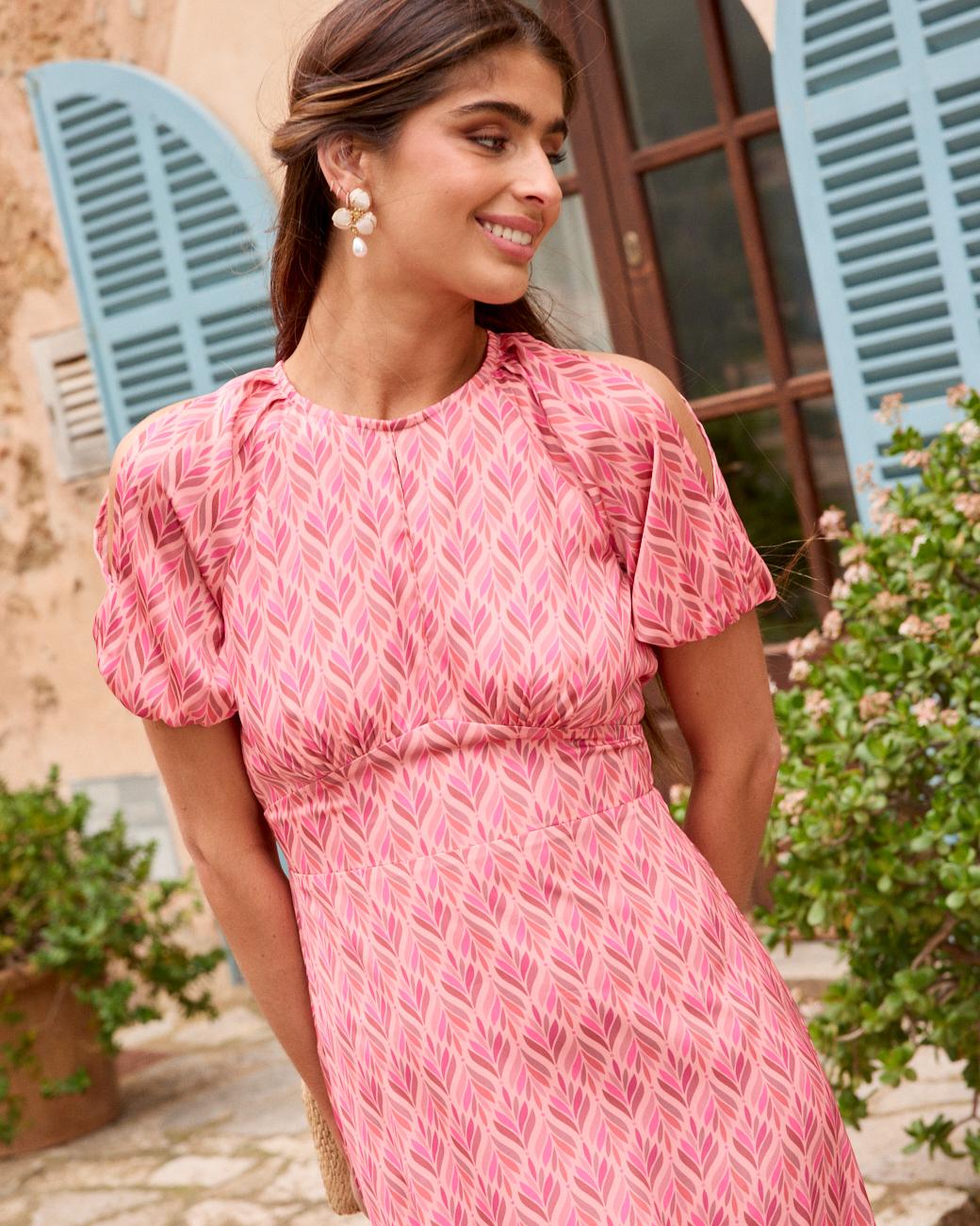 Vestido Estampado Rolle
