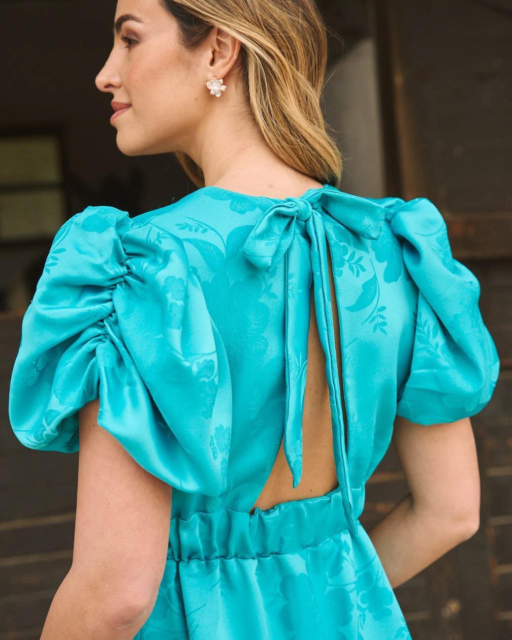 Vestido com Mangas Ania